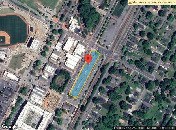  100 S Kannapolis Pkwy, Concord, NC Parcel Map