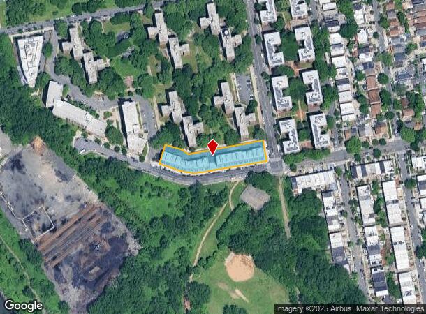 1731 Lacombe Ave, Bronx, NY Parcel Map