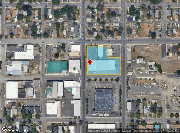  1404 N Ash St, Spokane, WA Parcel Map