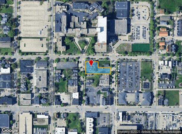 2125 W Kilbourn Ave, Milwaukee, WI Parcel Map