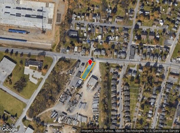  1217 W Washington St, Hagerstown, MD Parcel Map