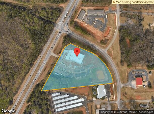  7635 Macon Hwy, Watkinsville, GA Parcel Map