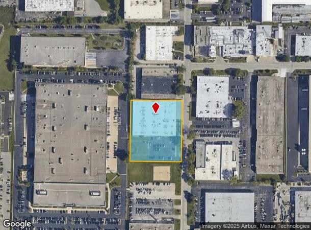  7760 N Merrimac Ave, Niles, IL Parcel Map