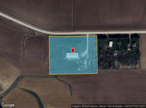  880 Green Rd, Tipton, IA Parcel Map