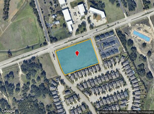  E Crystal Falls Pkwy, Leander, TX Parcel Map