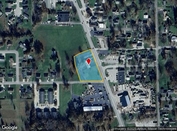  1050 N Gardner St, Scottsburg, IN Parcel Map