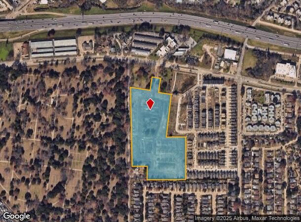  4600 Samuell Blvd, Dallas, TX Parcel Map