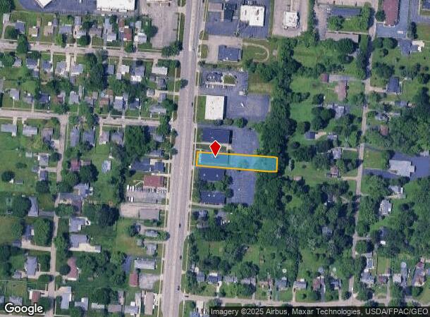  1336 Woodman Dr, Dayton, OH Parcel Map