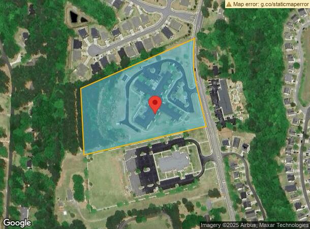  6516 Johnson Pond Rd, Fuquay Varina, NC Parcel Map