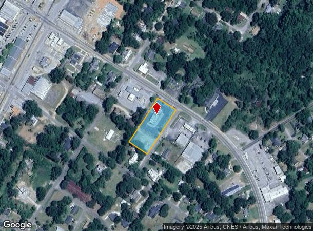 397 Lee St, Johnston, SC Parcel Map