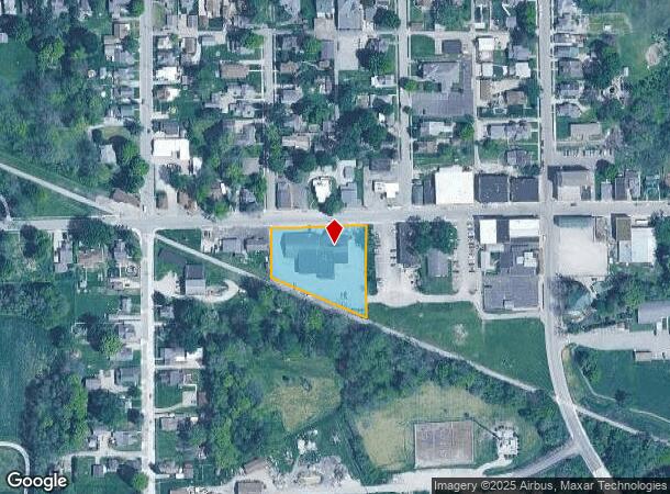 653 Locust St, Middletown, IN Parcel Map