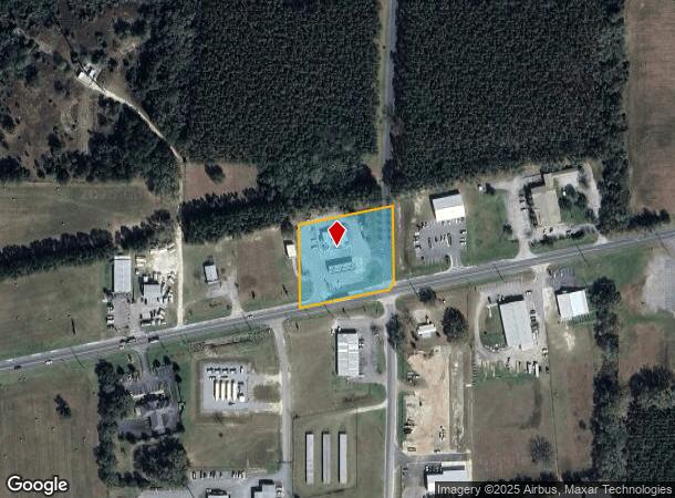  1625 E Wade St, Trenton, FL Parcel Map