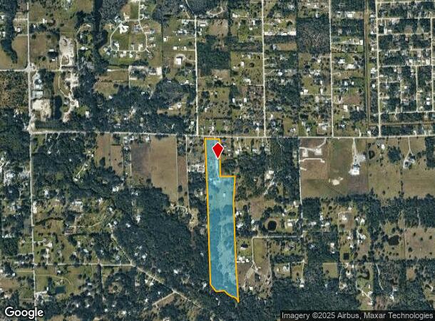 14420 Cemetery Rd, Fort Myers, FL Parcel Map