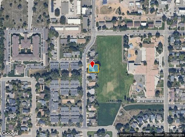 110 N Carr Ave, Lafayette, CO Parcel Map