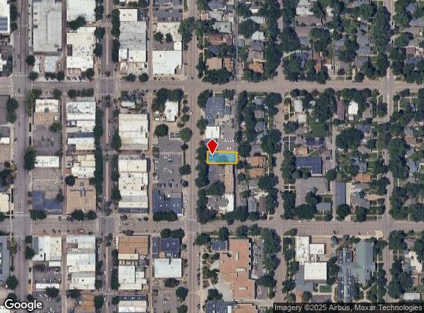  420 Kimbark St, Longmont, CO Parcel Map