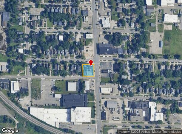  1331 Division Ave S, Grand Rapids, MI Parcel Map