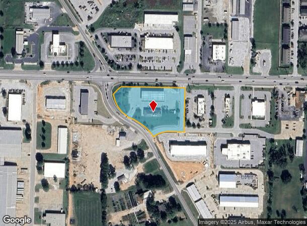 1037 E Henri De Tonti Blvd, Tontitown, AR Parcel Map