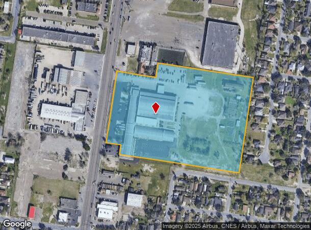 724 N Cage Blvd, Pharr, TX Parcel Map
