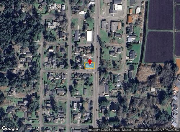  1215 35Th St, Seaview, WA Parcel Map