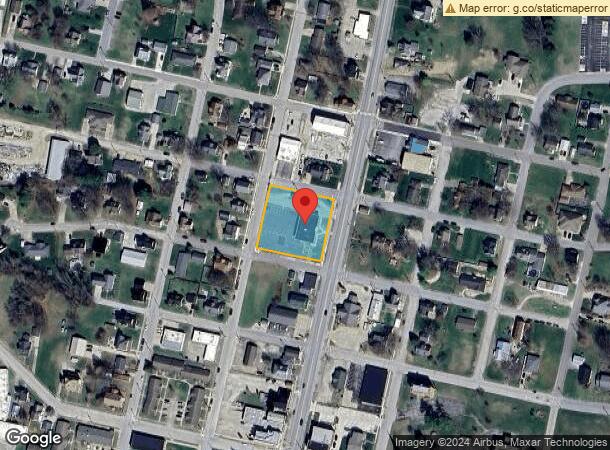  1155 Main St, Ferdinand, IN Parcel Map