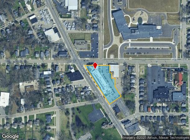  1101 Portage St, Kalamazoo, MI Parcel Map