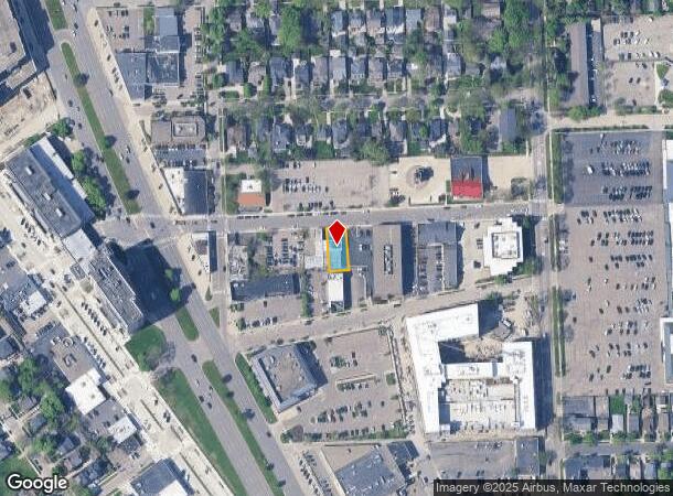 880 Bowers St, Birmingham, MI Parcel Map