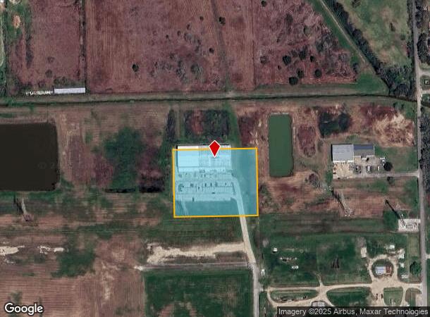 1156 Fox Meadow Dr, Alvin, TX Parcel Map