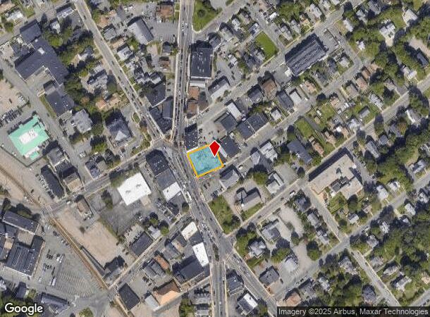  760 Washington St, Stoughton, MA Parcel Map