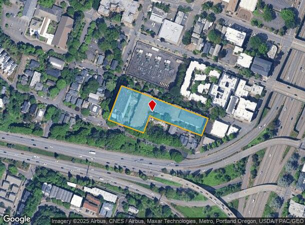  1604 Sw Clay St, Portland, OR Parcel Map