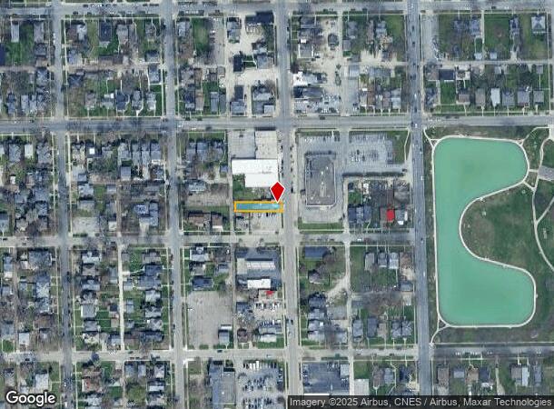  2322 S Calhoun St, Fort Wayne, IN Parcel Map
