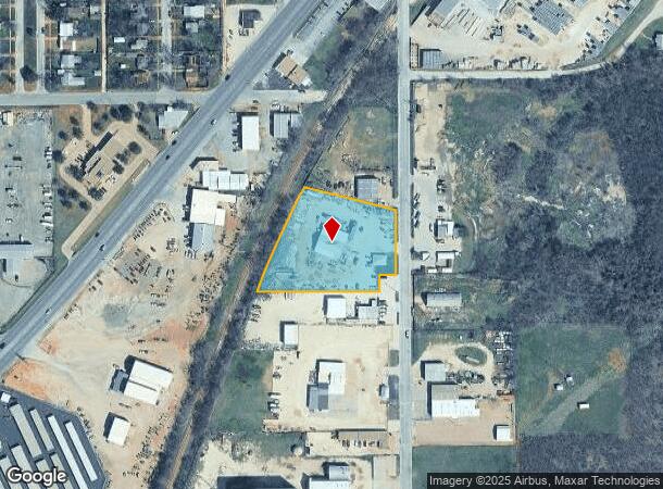  2218 Oak St, Abilene, TX Parcel Map
