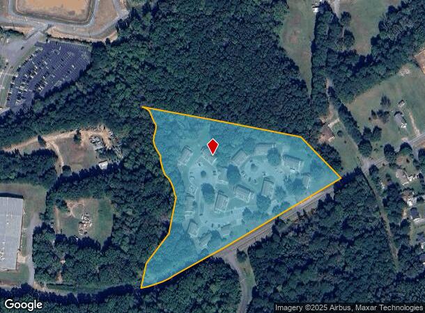  3233 Walkup Ave, Monroe, NC Parcel Map