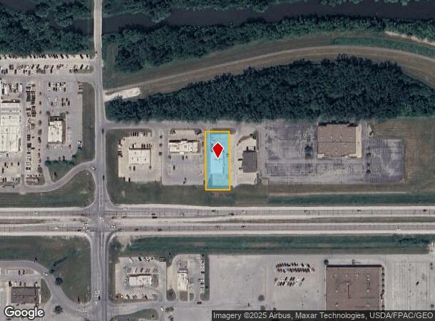 1231 Theatre Dr, Ottumwa, IA Parcel Map