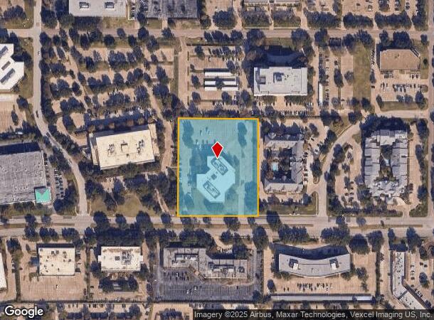  1303 W Walnut Hill Ln, Irving, TX Parcel Map