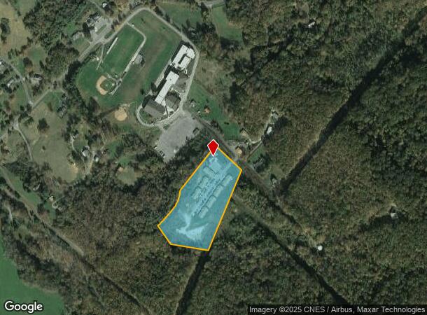 120 Spring Mountain Rd, Hot Springs, VA Parcel Map