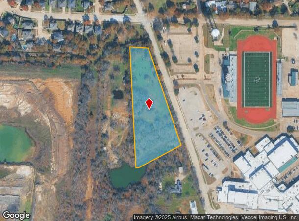  3000 Parkridge Dr, Corinth, TX Parcel Map
