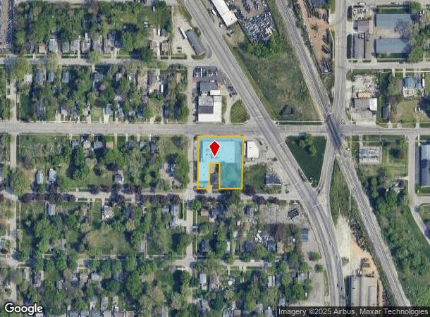 2602 Leith St, Flint, MI Parcel Map