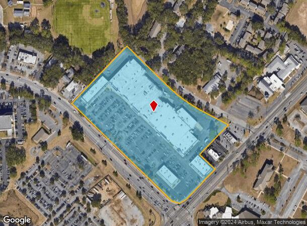  1650 Airport Blvd, Pensacola, FL Parcel Map