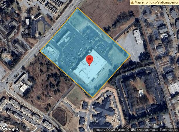  854 Old Greenville Hwy, Clemson, SC Parcel Map