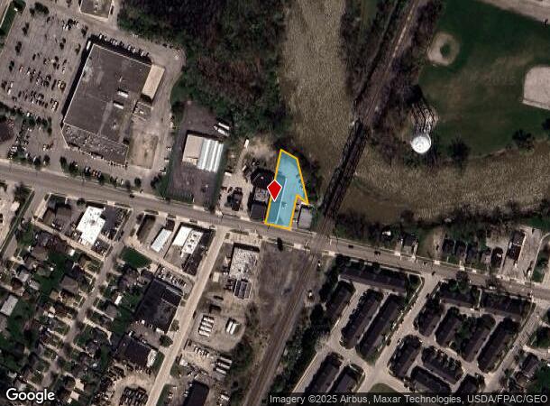  1120 W Front St, Monroe, MI Parcel Map