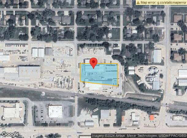  206 N 12Th St, Blair, NE Parcel Map