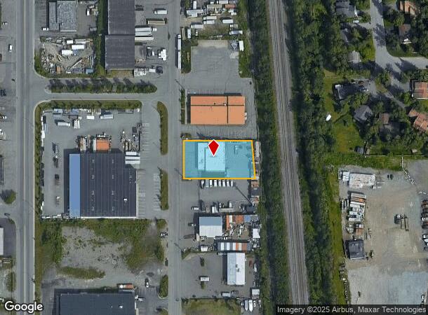 8015 Schoon St, Anchorage, AK Parcel Map
