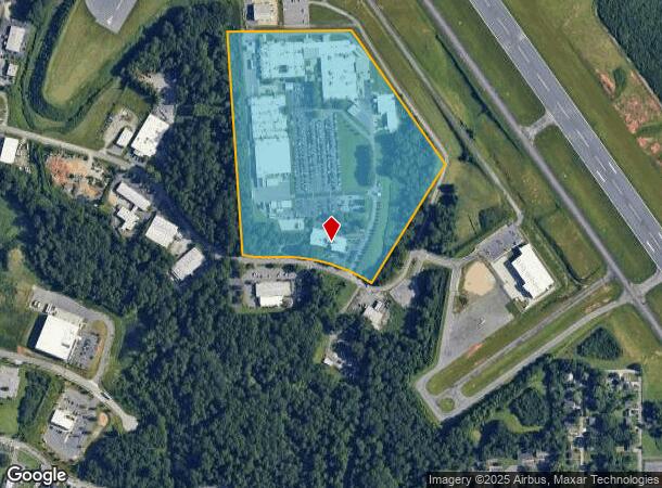 1455 Fairchild Rd, Winston Salem, NC Parcel Map