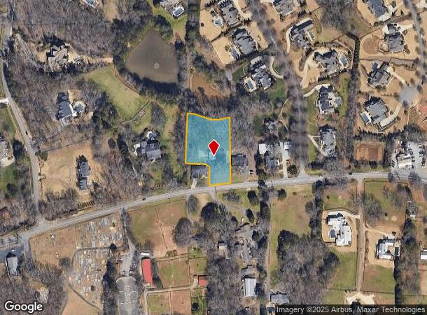  14375 Providence Rd, Alpharetta, GA Parcel Map