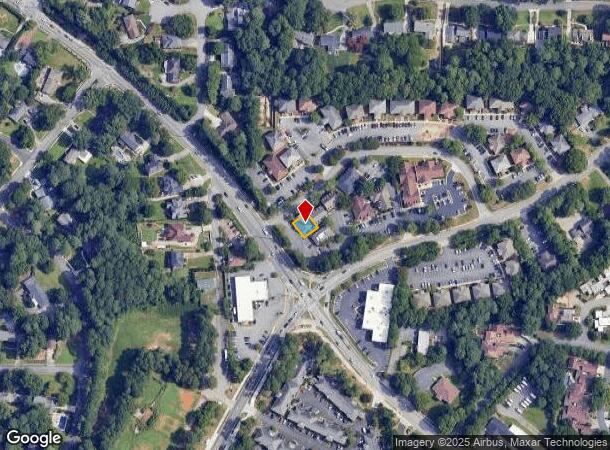  4721 Chamblee Dunwoody Rd, Atlanta, GA Parcel Map