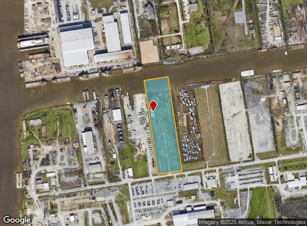 600 Thompson Rd, Houma, LA Parcel Map
