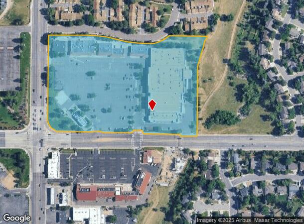 7464 S University Blvd, Centennial, CO Parcel Map