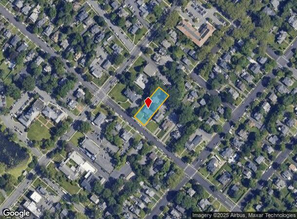  121 S Euclid Ave, Westfield, NJ Parcel Map
