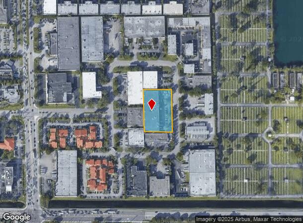  2740 Nw 104Th Ct, Doral, FL Parcel Map