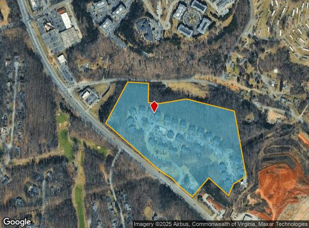  4502 Franklin Rd Sw, Roanoke, VA Parcel Map